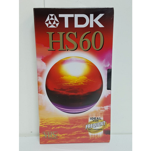 VHS Cassette TDK HS60