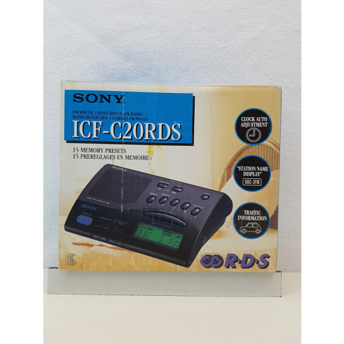 Radio Wecker SONY  ICF-C20 RDS