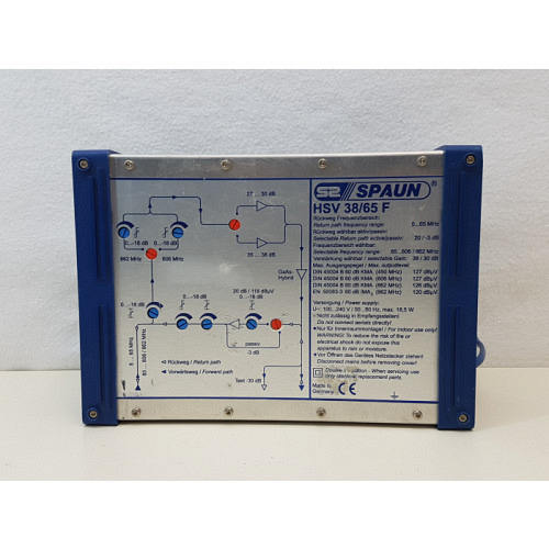 SPAUN HSV 38/65 F Haus Antennen Verstä..