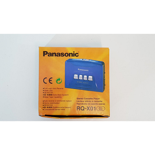 Panasonic Walkmen RQ-X01 - blue & ilver