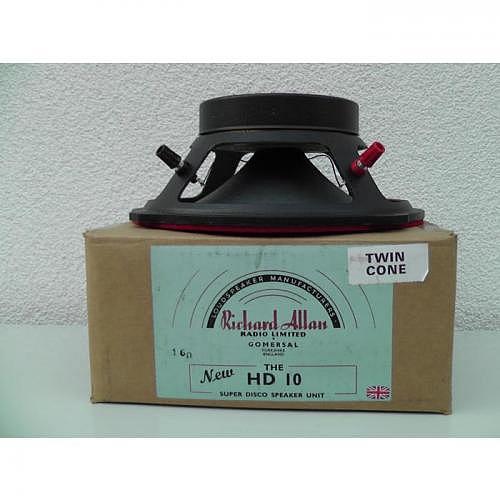 Richard Allan HD 10 Speaker