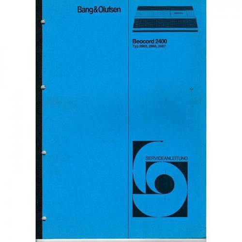 Manual Beocord  2400
