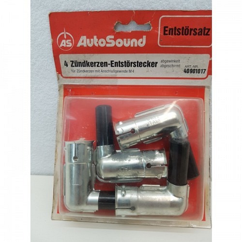 Kerzenstecker entstört gewinkelt