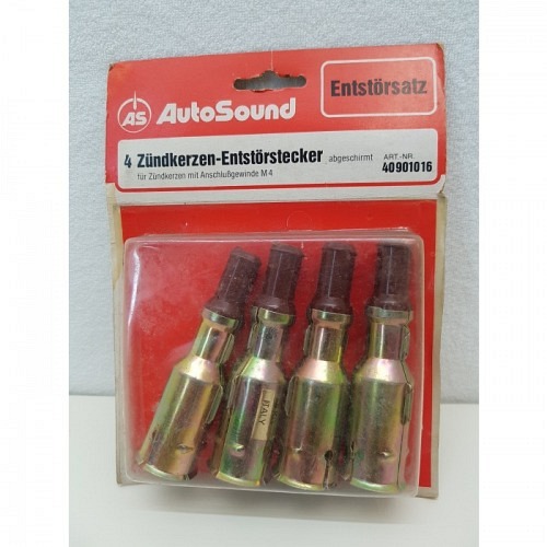 Kerzenstecker entstört gerade