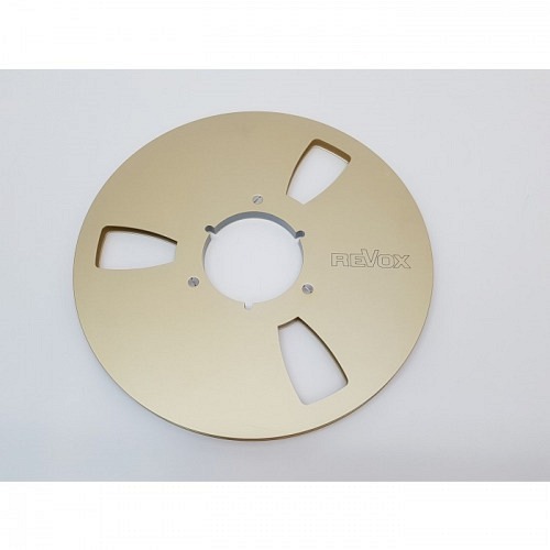 Revox Metallspule 26.5 cm  gold hell  ..
