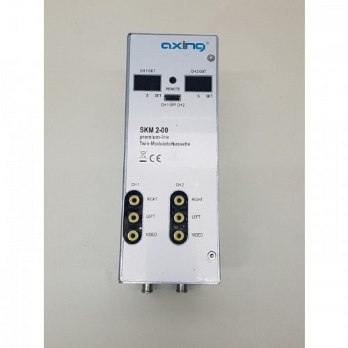 Axing SKM 2-00 Modulator Cvbs into PAL..