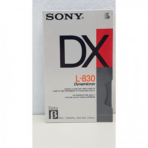 Betamax Cassette L830  Sony