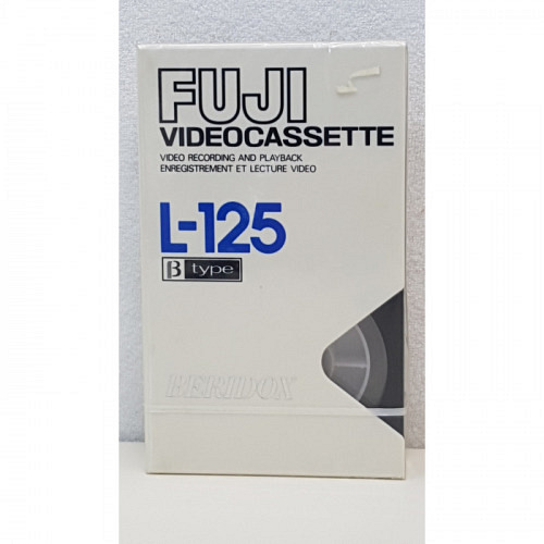 Betamax Cassette L-125  FUJI Beridox