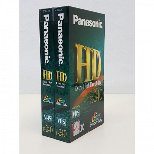 VHS Cassette E240 Panasonic DuoPack