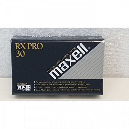 VHS-C Cassette E30 Maxel Pro