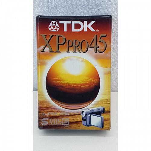 S-VHS-C Cassette SE-C45 TDK XPro