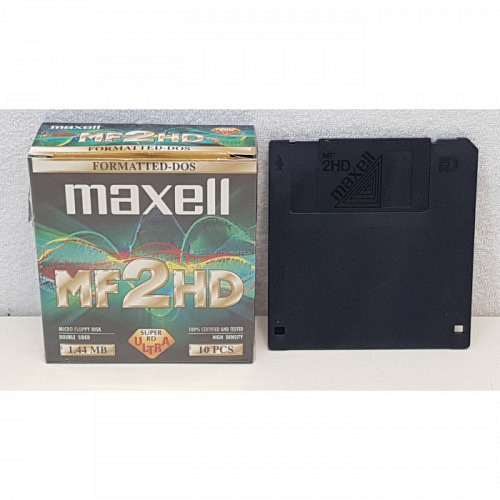 Floppy Disk MF2HD 1.44 MB Maxell 
