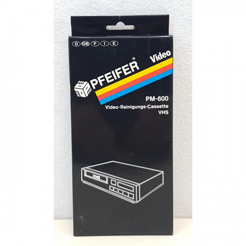 Reinig.Kassette VHS Pfeiffer PM-600