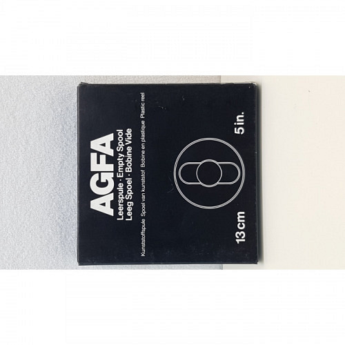 Leerspule 13cm AGFA 6.3mm