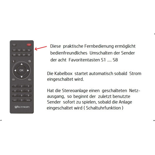  Bundle Vistron DVB-C  mit Transcoder-..