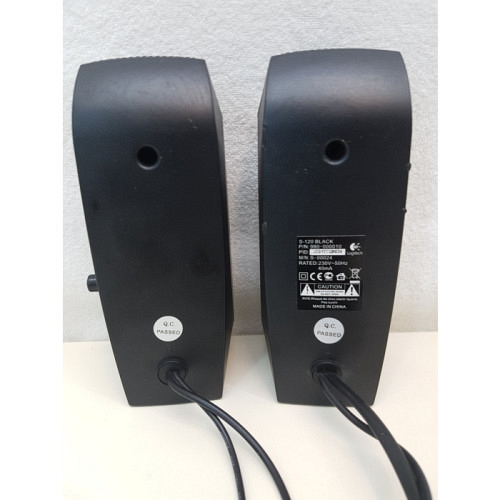 Logitech  S-120 schwarz PC Lautsprecher