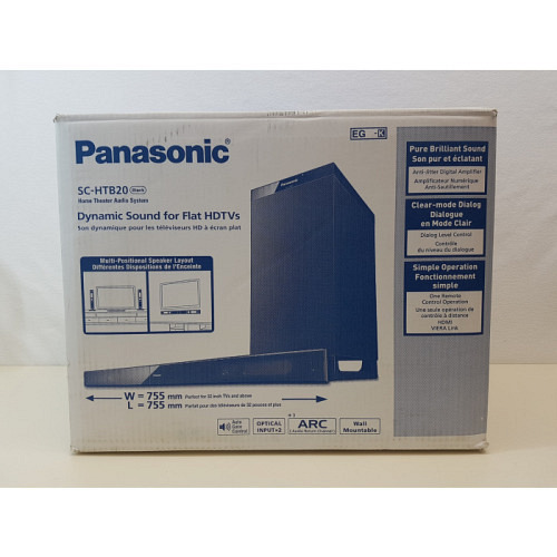 Panasonic SC-HTB20   Home Cinema Sytem  Schwarz