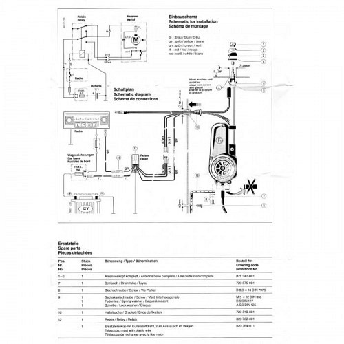 Motorantenne Hirschmann Hit AUTA 5090 ..