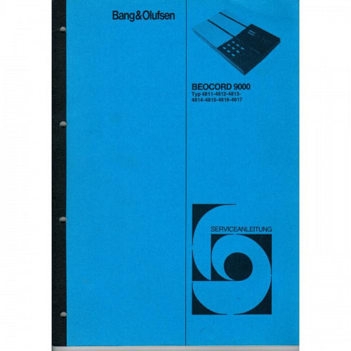 Manual Beocord  9000