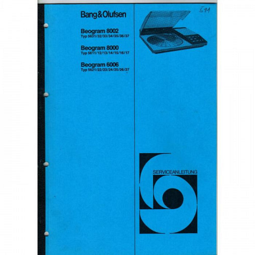 Beogram 8002-8000-6006