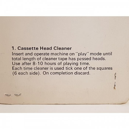 Expert Cassette Head Cleaner