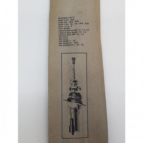 Stabantenne 4-Teilig chriom, ATO/100