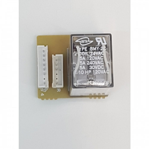 Relais 2xUM  24v AC mit Platine