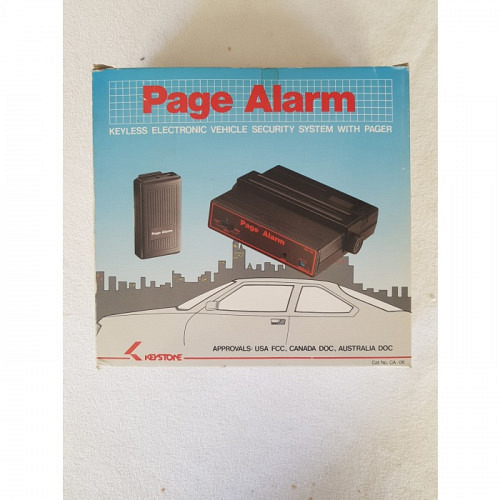 Page Alarm Security Sender
