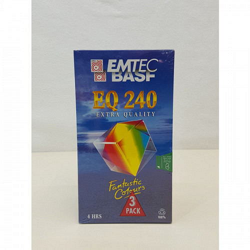 VHS Cassette BASF EQ-240  3-er