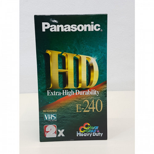 VHS Cassette E240 Panasonic DuoPack
