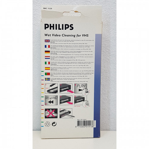 Reinig.Kassette VHS SBC3520 Philips
