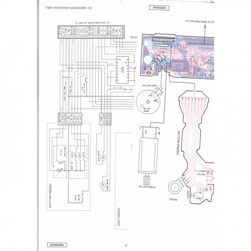 Service Manual Clarion ADX5555Rz CD/Ca..