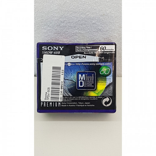 MD Sony 60 Min. MDW-60B 5-er Pack
