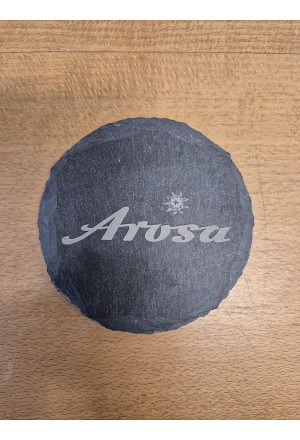 Schiefer-Untersetzer Arosa