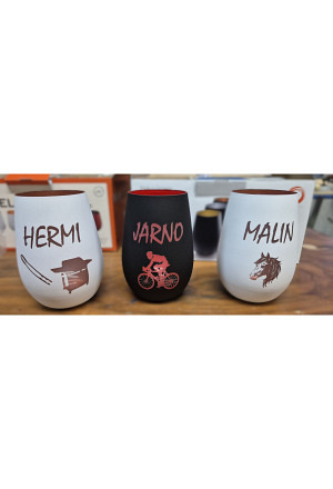 Windlicht eigene Gravur