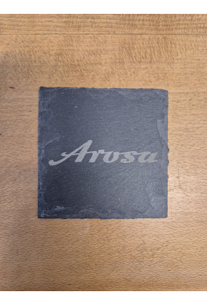 Schiefer-Untersetzer Arosa