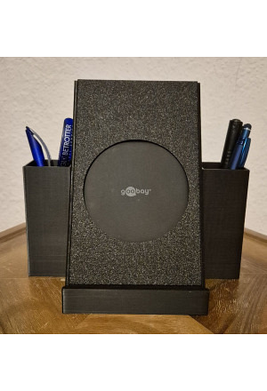 Induktive Ladestation mit Stiftehalter