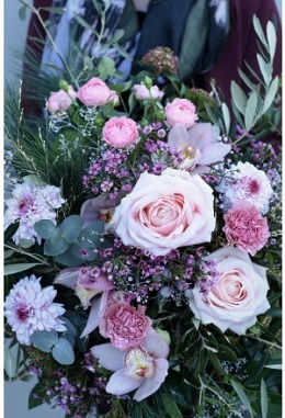 Blumenstrauss zart-rosa