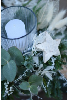 Winter-Dekoration "Schneeweiss"