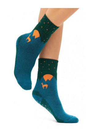 Alpaka Socken ABS mit 52% Alpaka & 35% Wolle