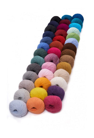 Alpaka Wolle REGULAR | 50g | 100% Baby Alpaka | 36 Farben