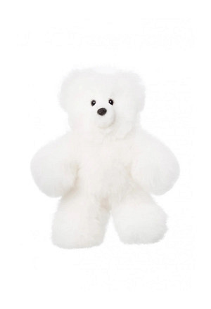 Alpaka Kuscheltier TEDDY (22cm) aus Alpaka Fell handgemacht