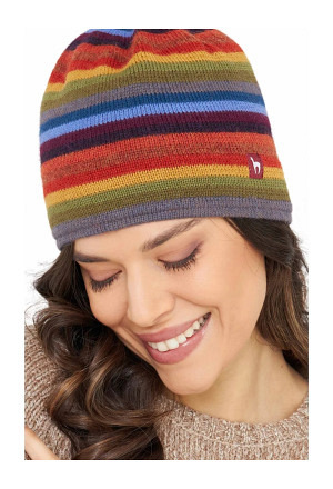 Apaka Mütze ARCO IRIS aus 100% Baby Alpaka