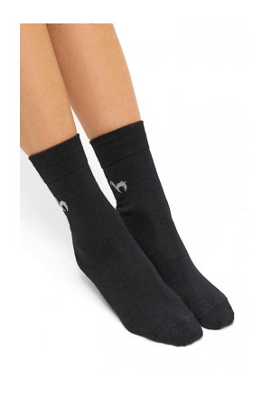 Alpaka Socken BUSINESS aus Alpaka-Wolle-Mix schwarz