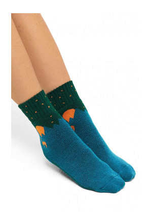 Alpaka Socken ABS mit 52% Alpaka & 35% Wolle