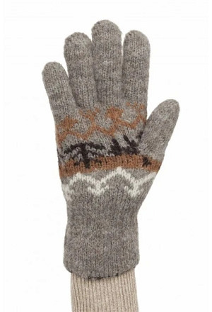 Alpaka Fingerhandschuhe NATURA aus 100% Alpaka Superfine