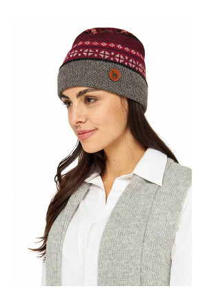 Alpaka Wende-Mütze PUKA aus 100% Baby Alpaka