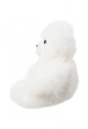 Alpaka Kuscheltier TEDDY (22cm) aus Alpaka Fell handgemacht