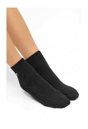 Alpaka WOHLFÜHL Socken aus Alpaka-Wolle-Mix Farbe: Schwarz