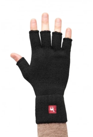 Alpaka Handschuhe HALBFINGER aus 100% Baby Alpaka Grösse S M L